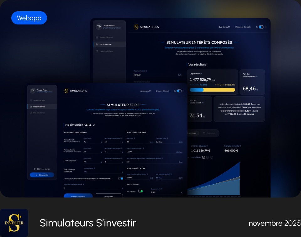 Simulateurs de S'investir